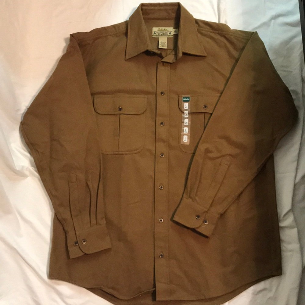 Cabelas chamois shirt